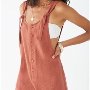 Forever 21 Button-Up Romper